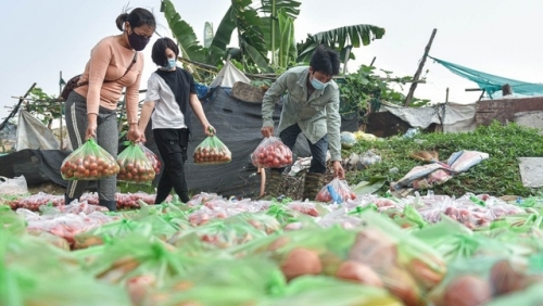 Hà Nội trưng dụng 5 địa điểm làm nơi tập kết nông sản, hàng hóa thiết yếu phục vụ chống dịch