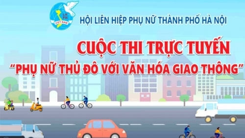 Phát động cuộc thi "Phụ nữ Thủ đô với văn hóa giao thông năm 2021"