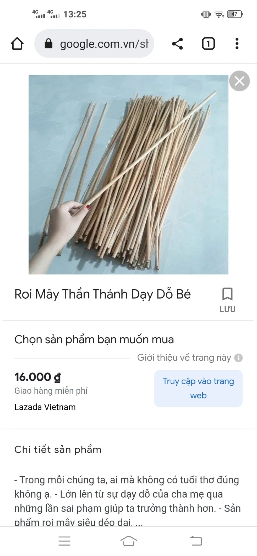 Bán roi mây có phải là hành vi tiếp tay cho bạo hành trẻ em?