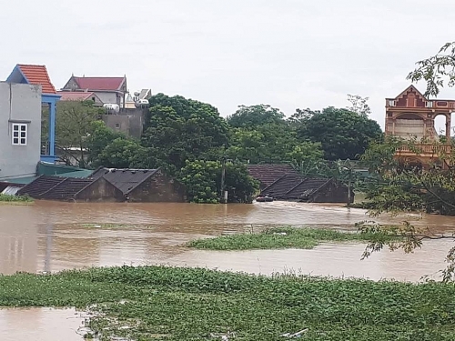 Thanh Hóa: 3 người chết và mất tích, hàng nghìn ngôi nhà bị ngập lụt sau mưa lũ