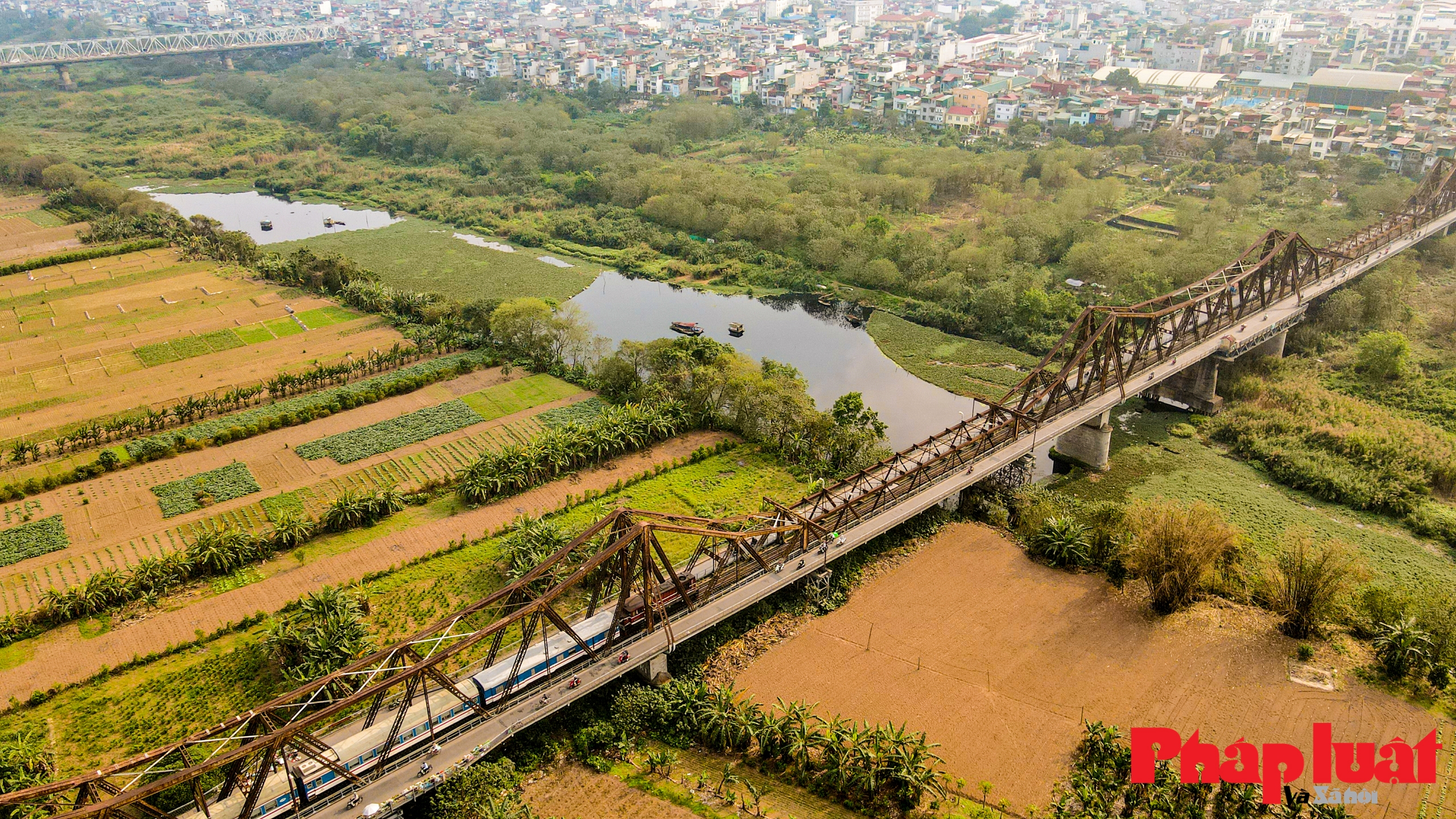 Toàn cảnh bãi bồi sông Hồng chuẩn bị quy hoạch thành phân khu đô thị