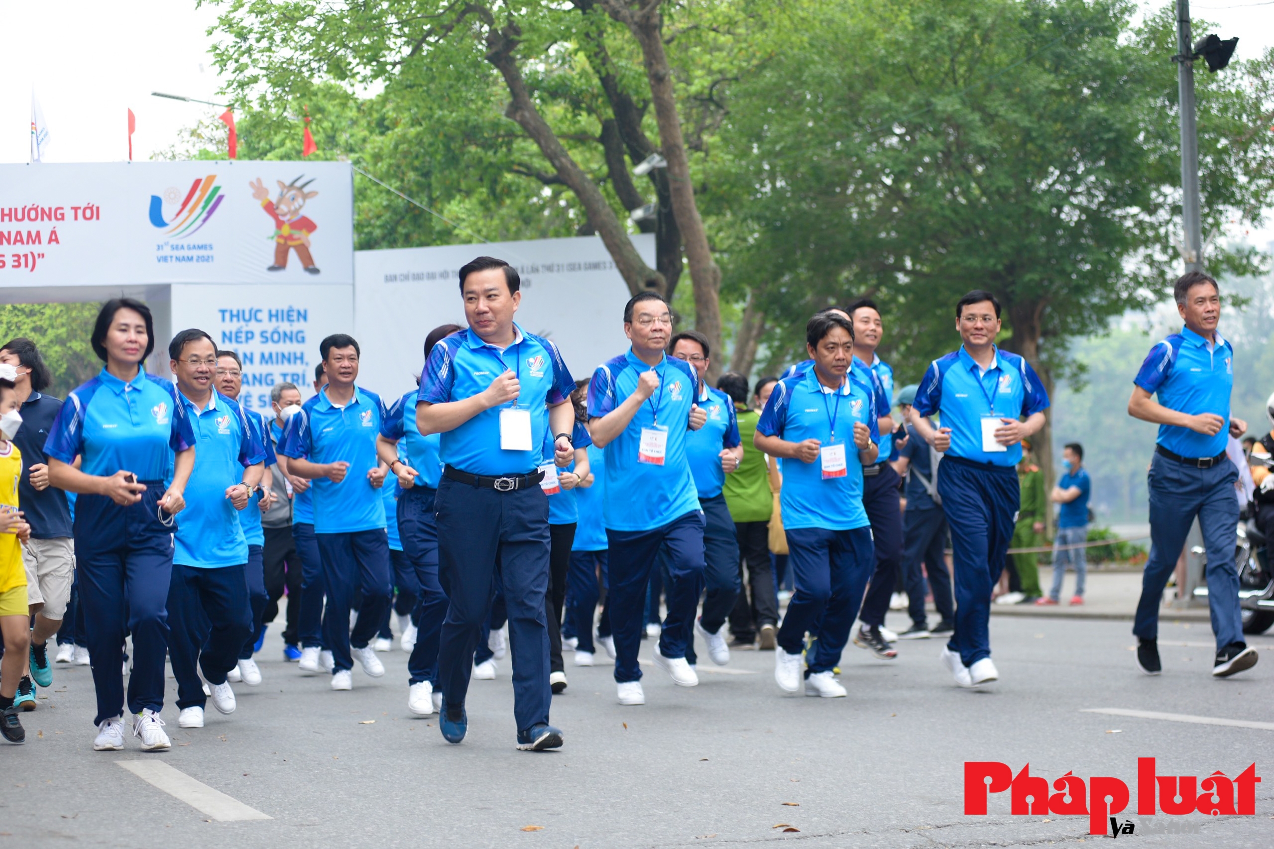 3000 người tham gia chạy hưởng ứng Lễ phát động ''Hà Nội đếm ngược 31 ngày hướng tới SEA Games 31''