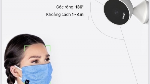 Xuất hiện Camera AI nhắc nhở người không đeo khẩu trang ở công cộng