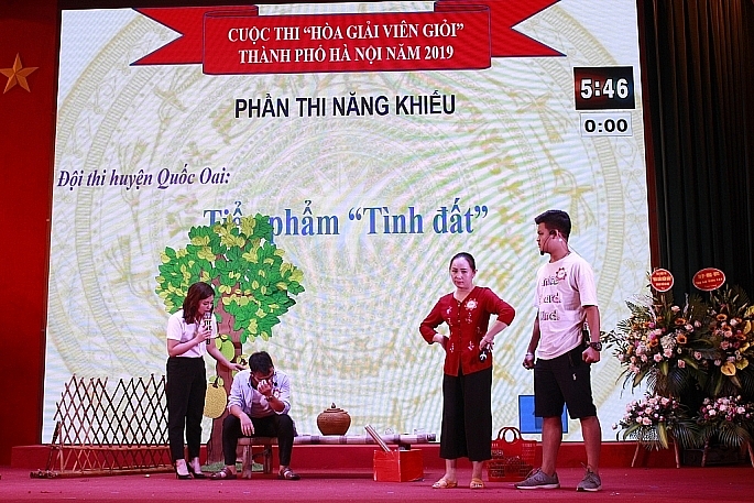 Hà Nội - mô hình “Tổ hòa giải 5 tốt” ngày càng phát huy hiệu quả.