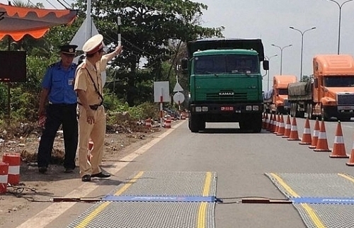 Kiểm soát tải trọng phương tiện giao thông đường bộ trên địa bàn TP Hà Nội