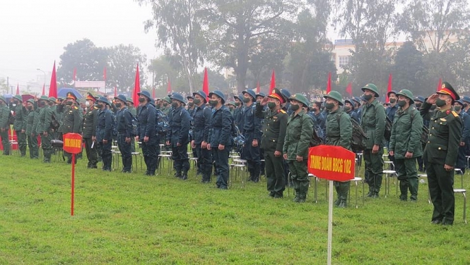 Hà Nội: Hơn 4.300 thanh niên lên đường nhập ngũ