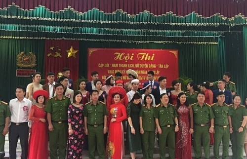 Tưng bừng hội thi cặp đôi “Nam thanh lịch, nữ duyên dáng” trại giam Tân Lập