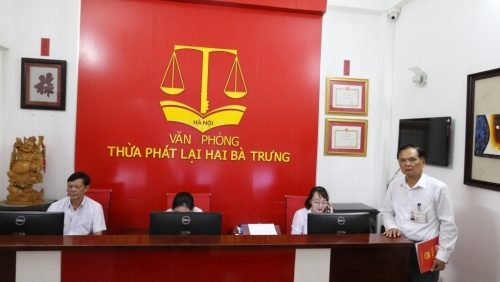 Hà Nội phát triển thêm 35 văn phòng thừa phát lại