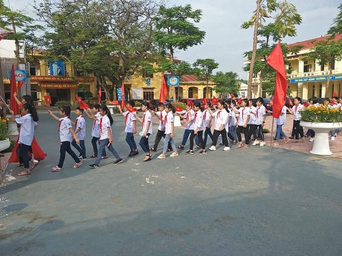 Vĩnh Phúc: Tưng bừng đón năm học mới